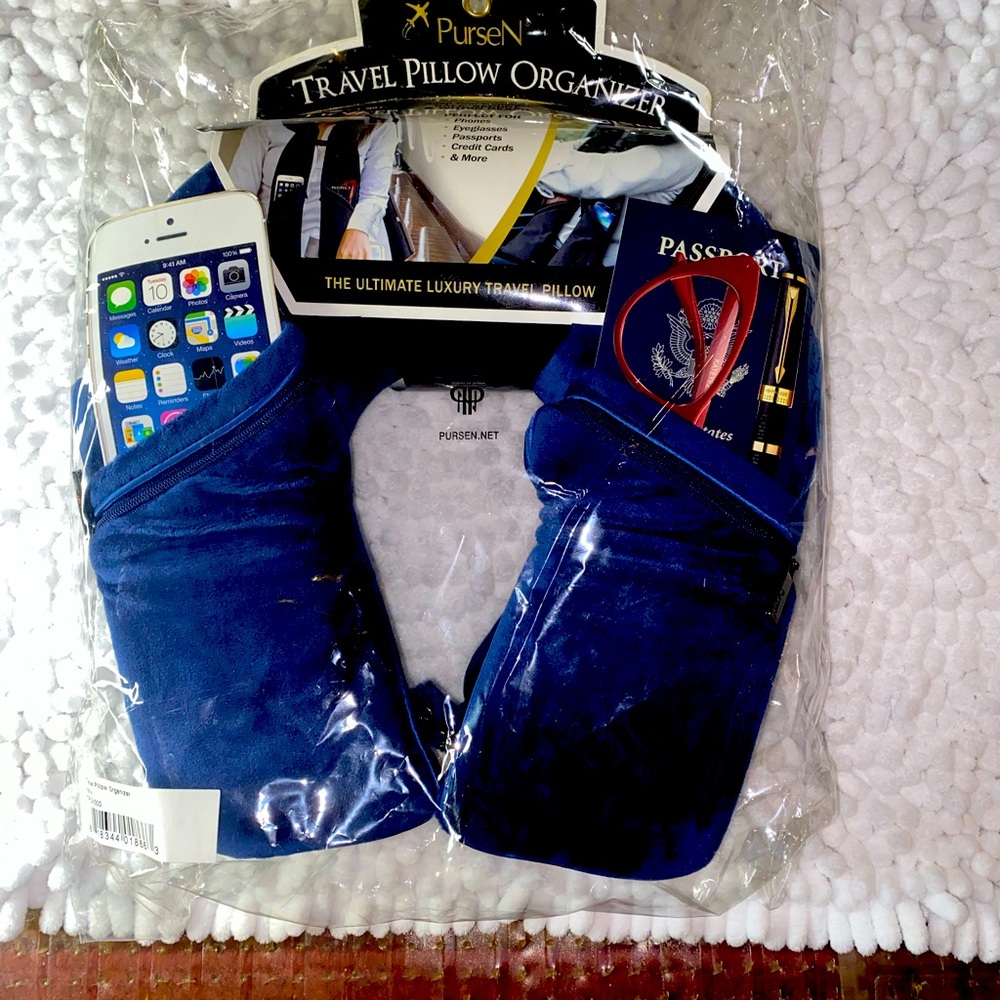 Travel Pillow Organizer